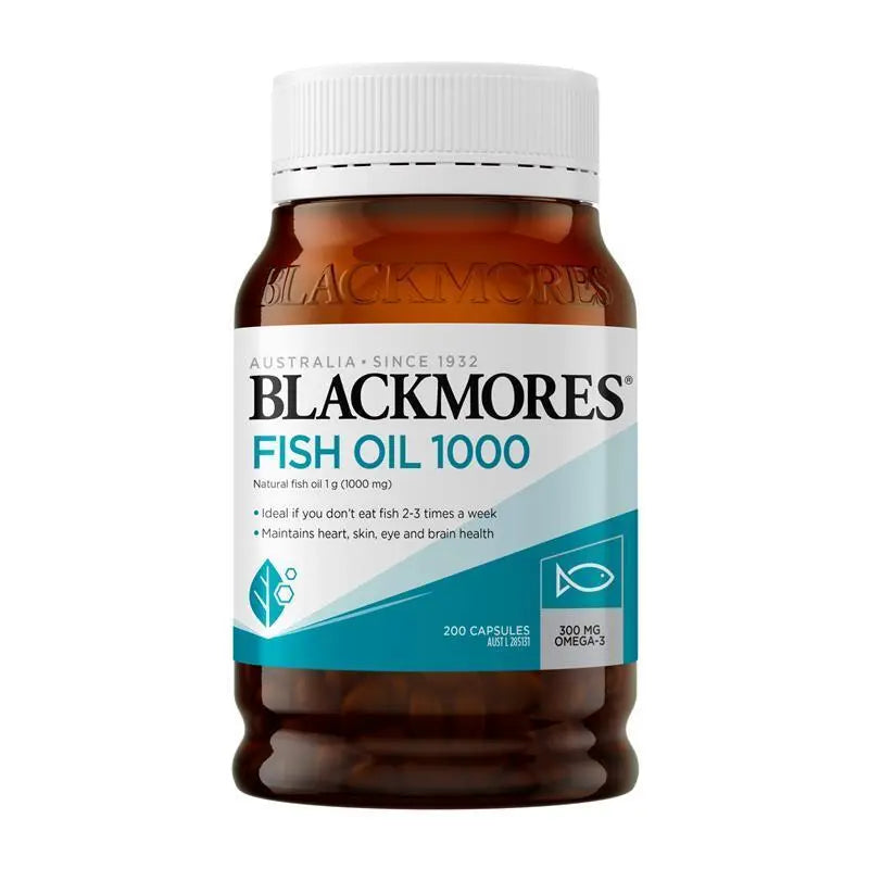 Blackmores Fish Oil 1000mg (200 Tablets)