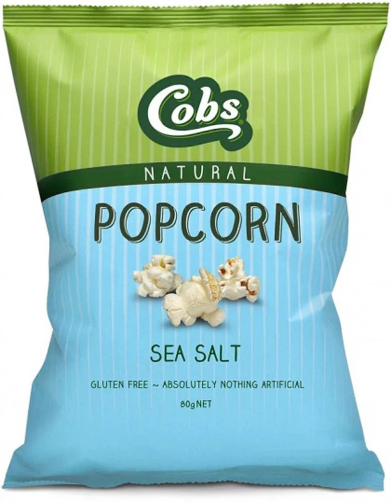 Cobs Natural Popcorn Sea Salt (100g)