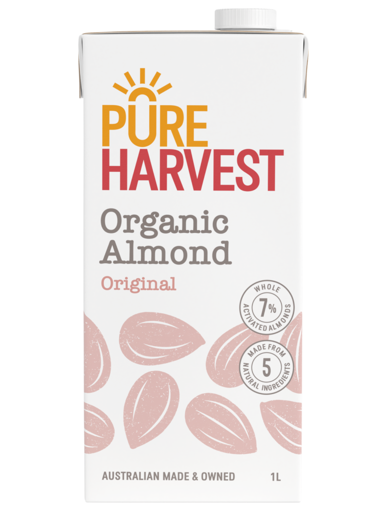 Pure Harvest Organic Almond Milk (1L Carton)